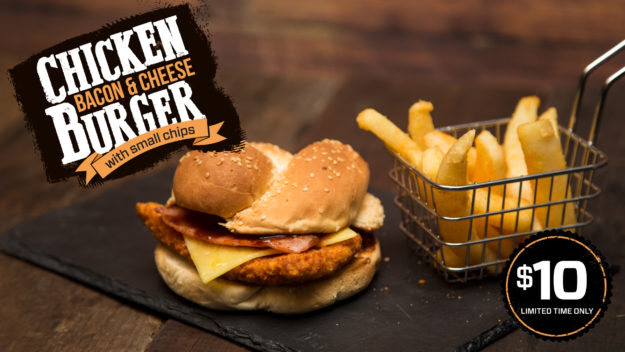 Cheese Burger Meal Deal Bucking Bull