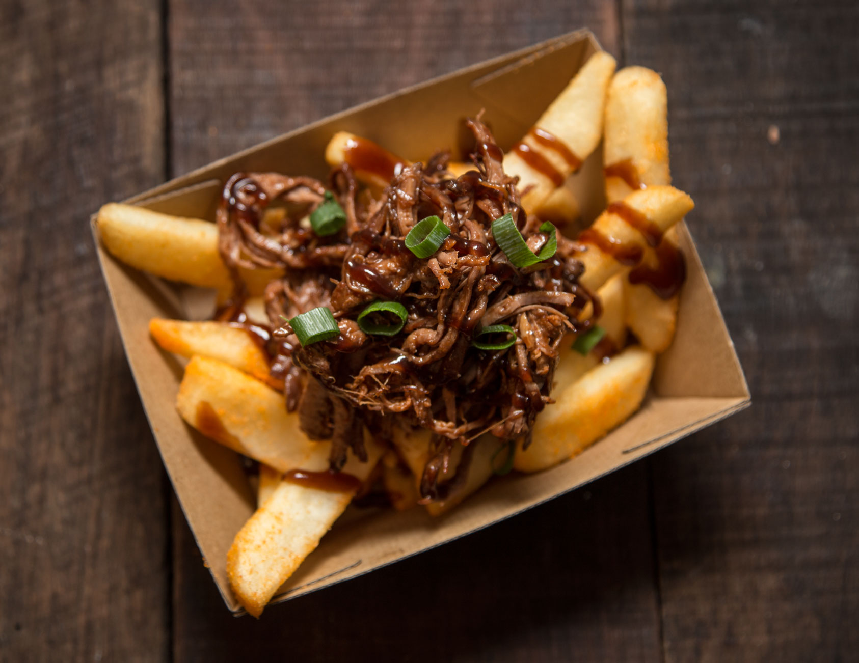 Beef Brisket Topped Chips
